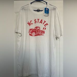 NC State Life Is Good White T-Shirt Sz XXL